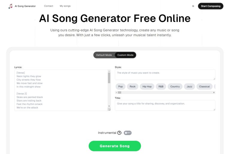 AI Song Generator