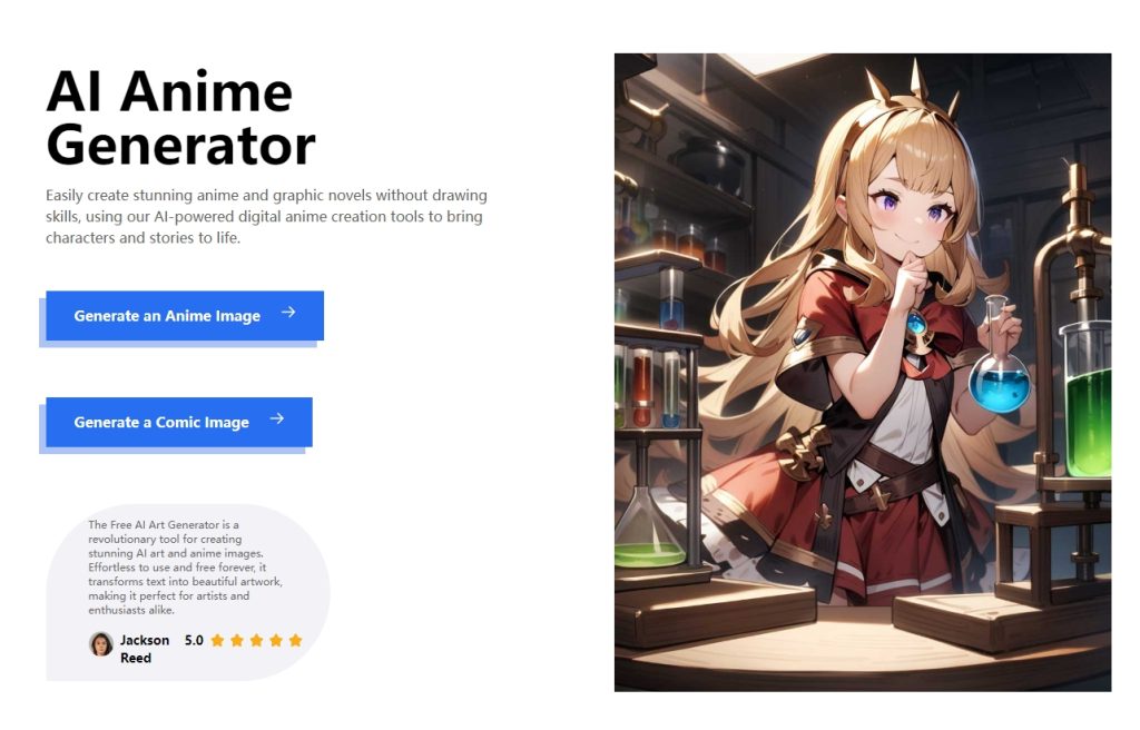 AI Anime Generator 