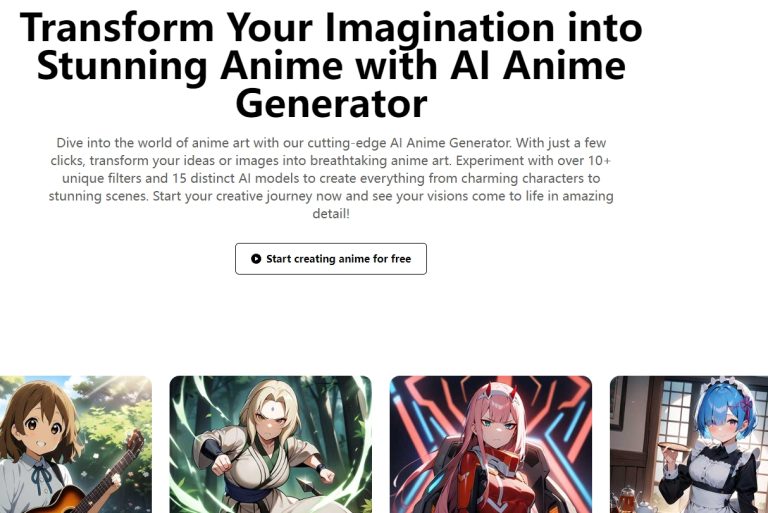 AI Anime Generator